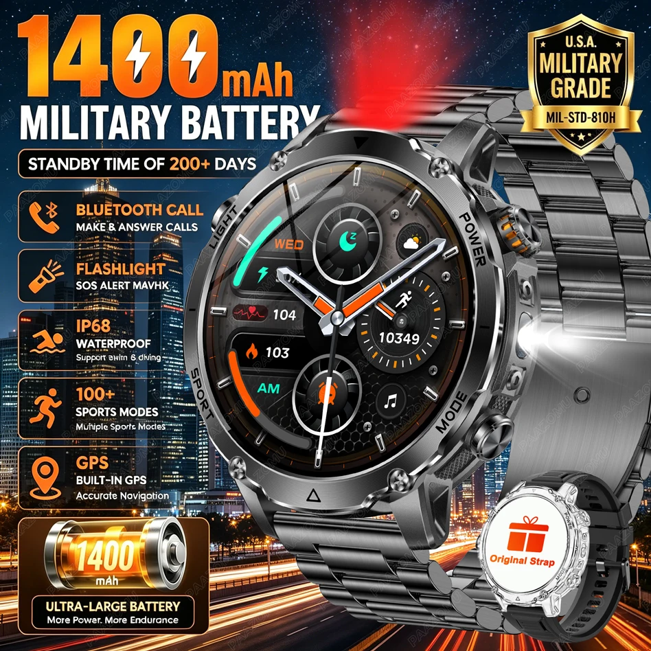 Power Tools Brands - Montre connectée de marque avec grande