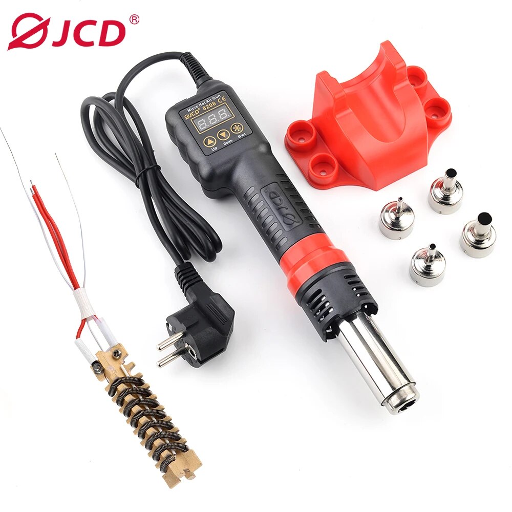Heat Gun Variable - JCD-Micro odorà air chaud 8208 750W,