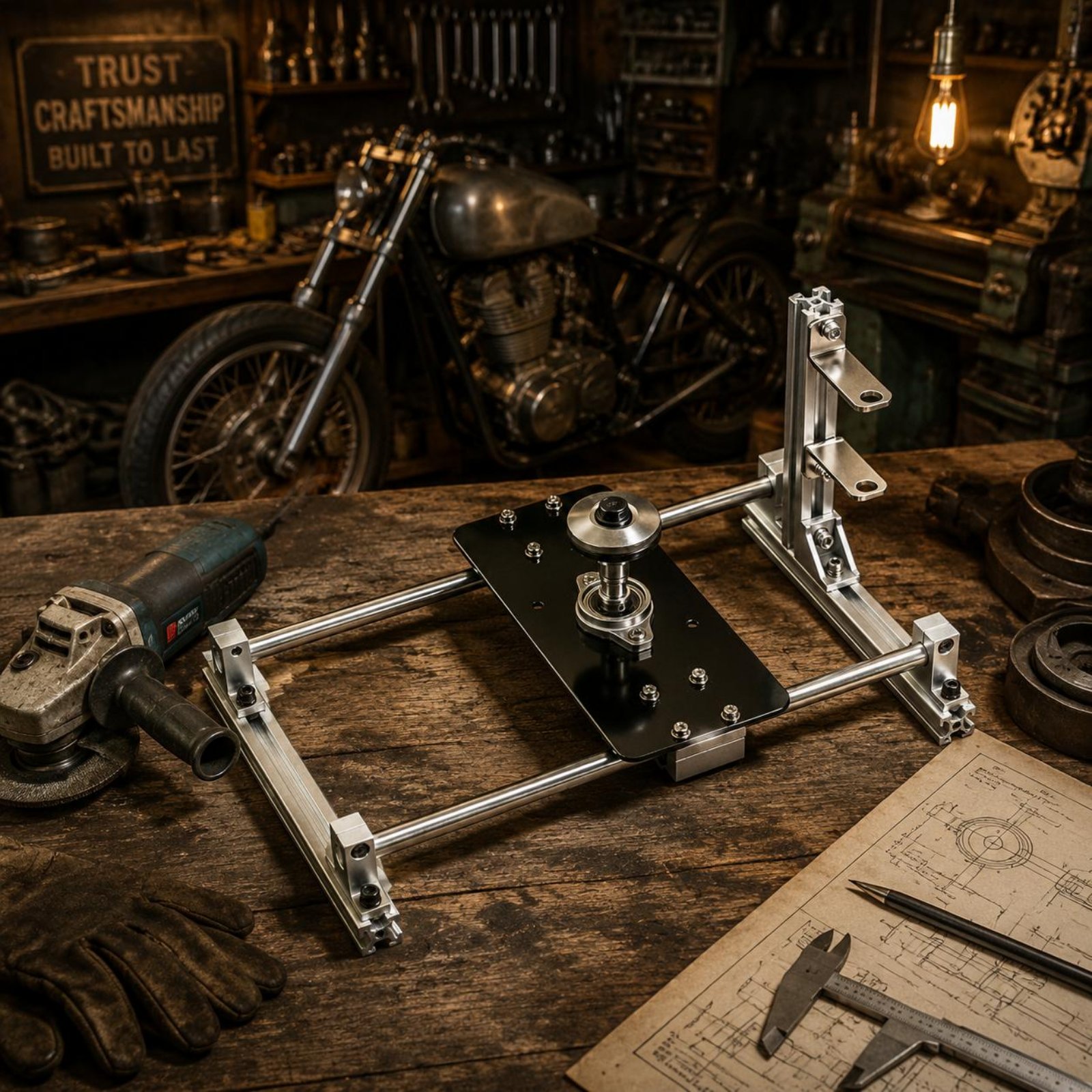 Power Tools Accessories - Support de fixation réglable pour lame
