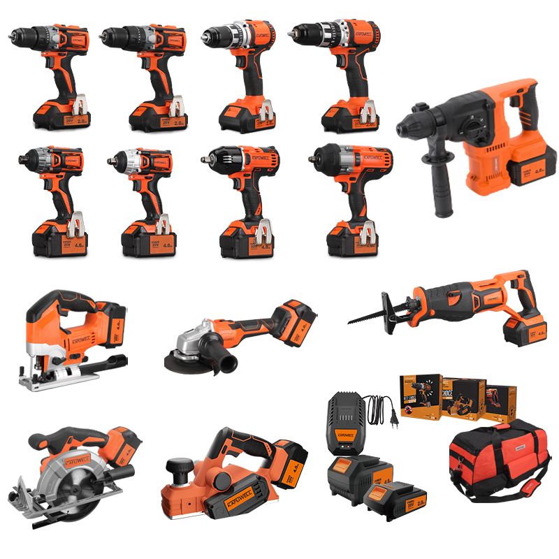 Power Tools Combo Kits - KAFUWELL PA4500-72H Kits d'outils sans fil