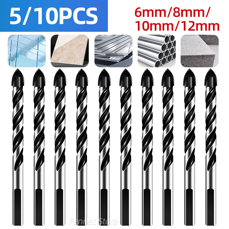 Power Tools Kobalt - Jeu de forets triangulaires 6-12 Mm,
