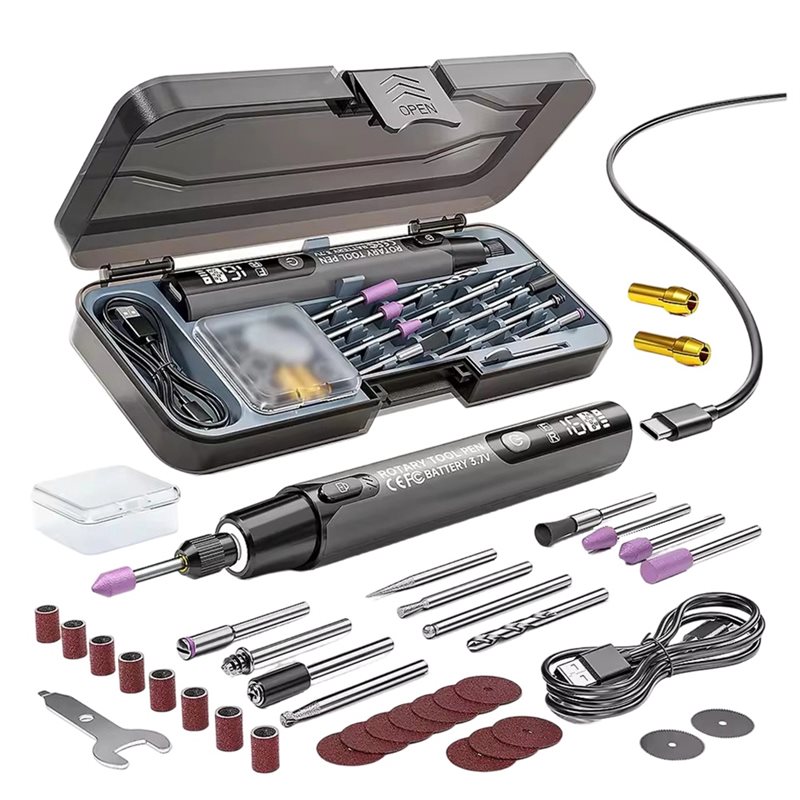 Power Tools Jack - Mini-meuleuse électrique sans fil FYBL 3,7