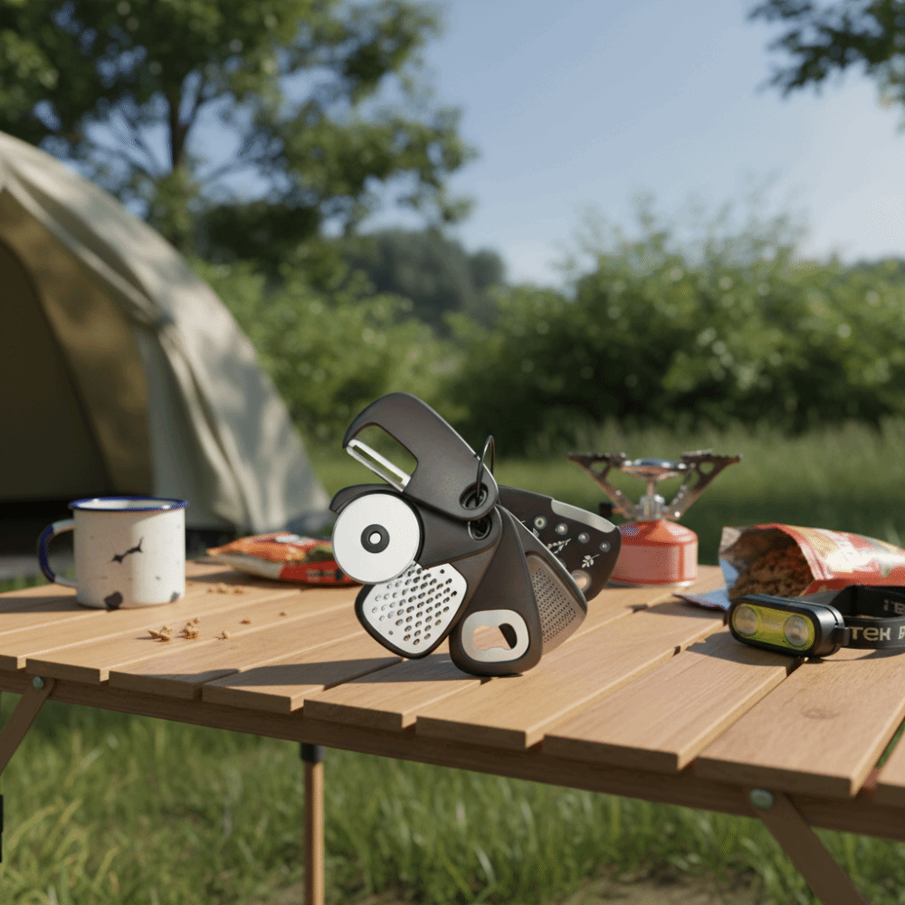 Power Tools You Need - Ensemble d'ustensiles de camping au design