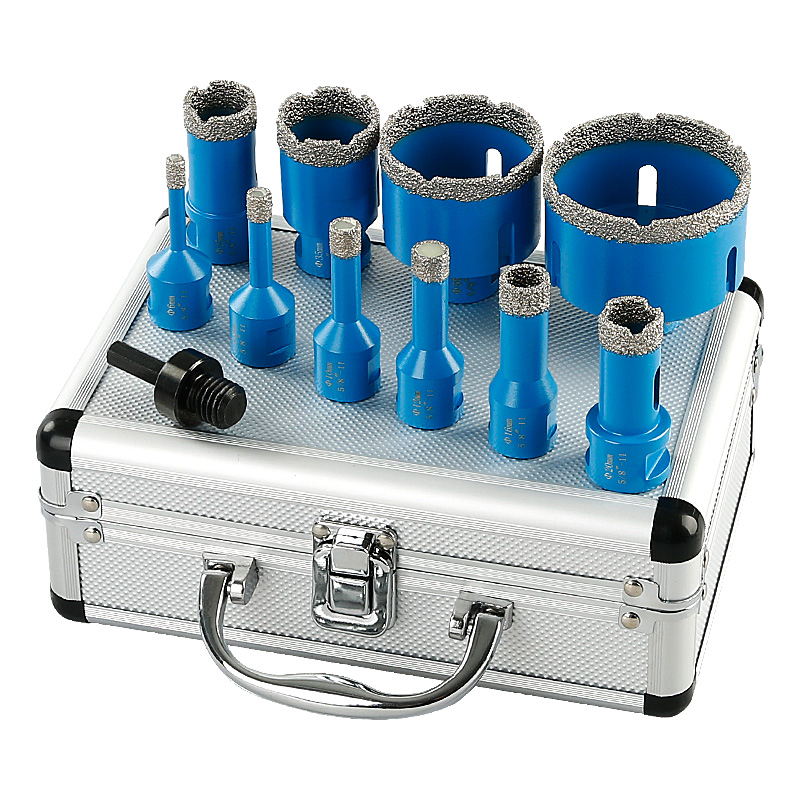 Power Tools For Construction - LOZLIN Lot de 10 forets diamantés