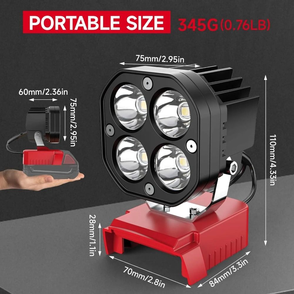 Éclairage de chantier 6500K, 6 - Power Tools For Construction avis et prix