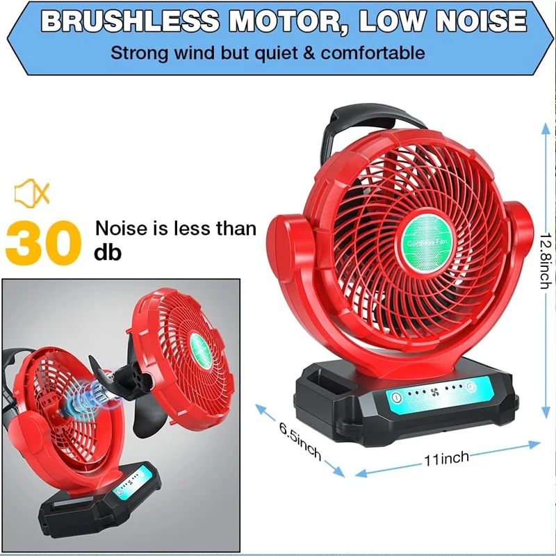 Ventilateur sans fil pour batt - Power Tools For Construction avis et prix