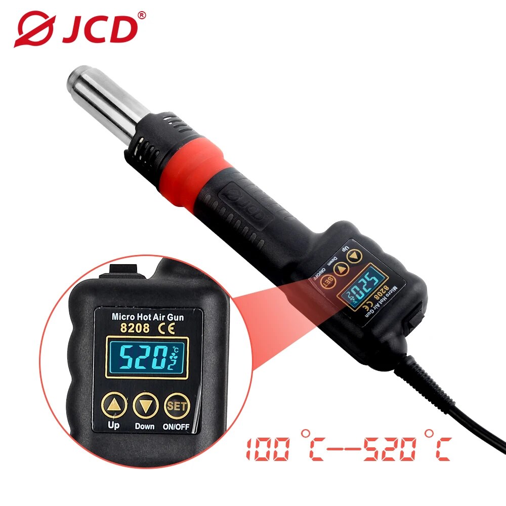 JCD-Micro odorà air chaud 8208 - Heat Gun Variable avis et prix
