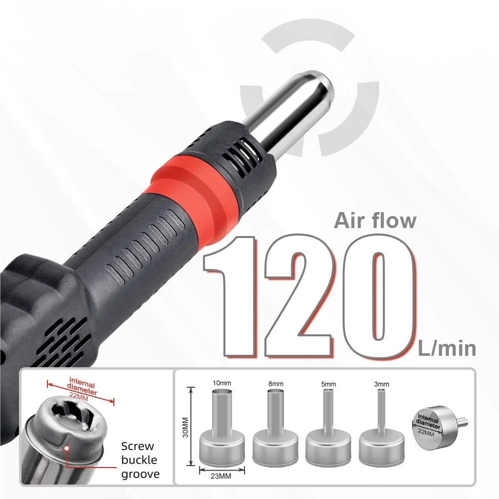 JCD-Micro odorà air chaud 8208 - Heat Gun Variable avis et prix