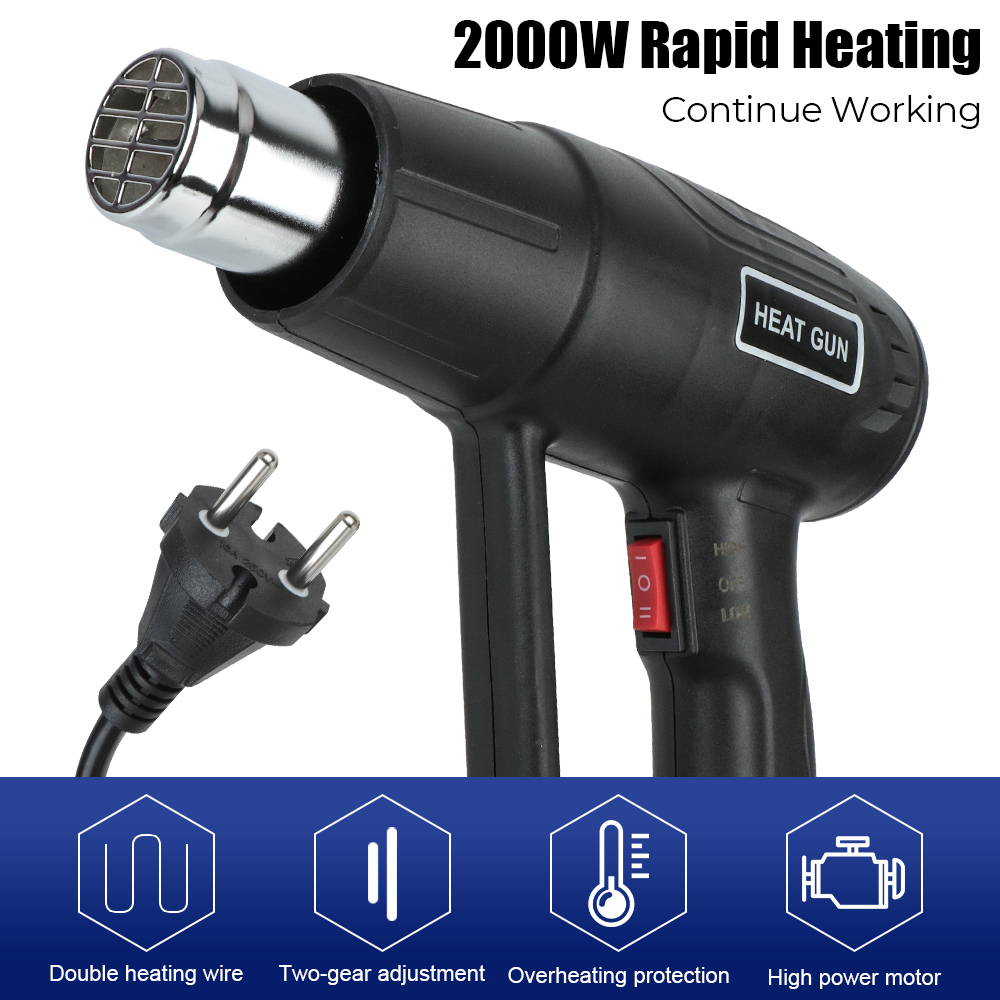 Chauffage soufflant pour envel - Heat Gun Variable avis et prix