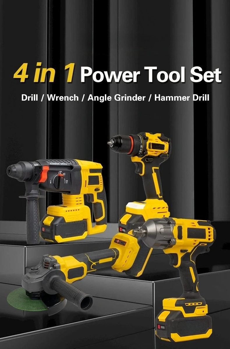Kit d'outils électriques profe - Power Tools Combo Kits avis et prix
