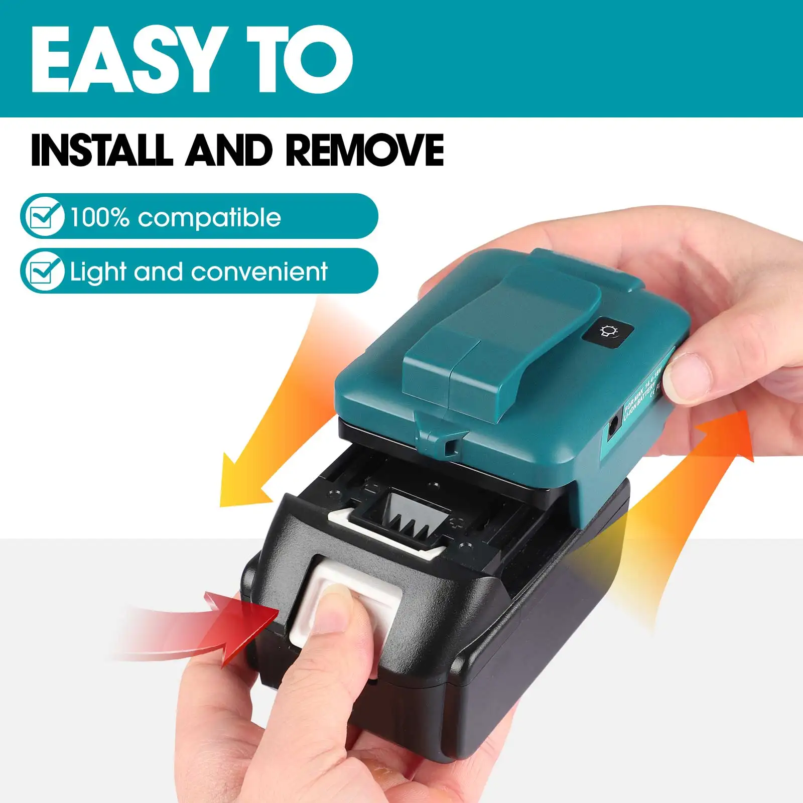 Adaptateur avec lumière avec t - Power Tools Types avis et prix