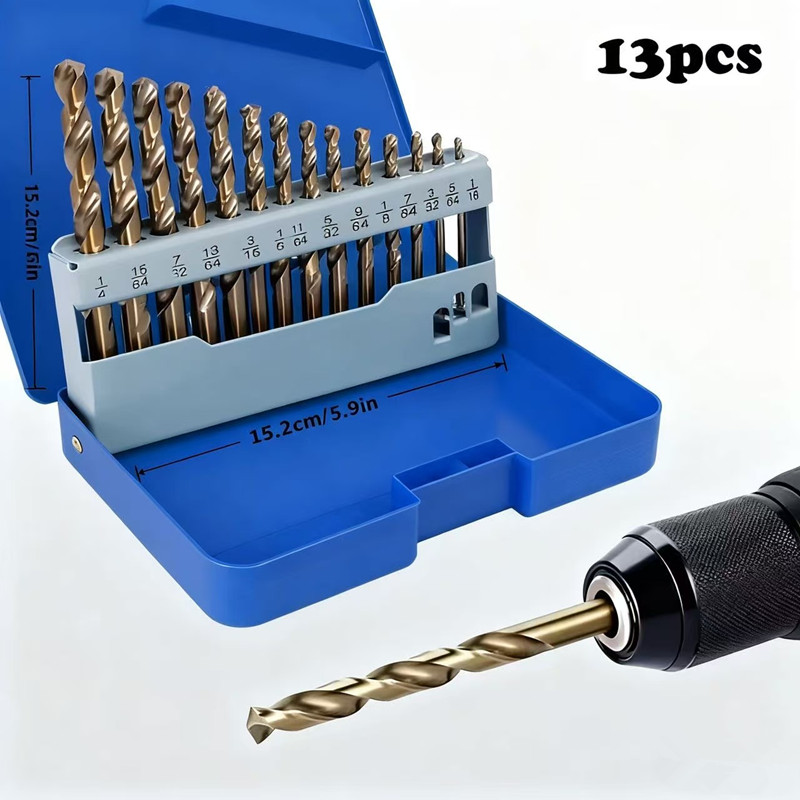 Jeu de 13 forets en carbure de - Power Tools Kobalt avis et prix