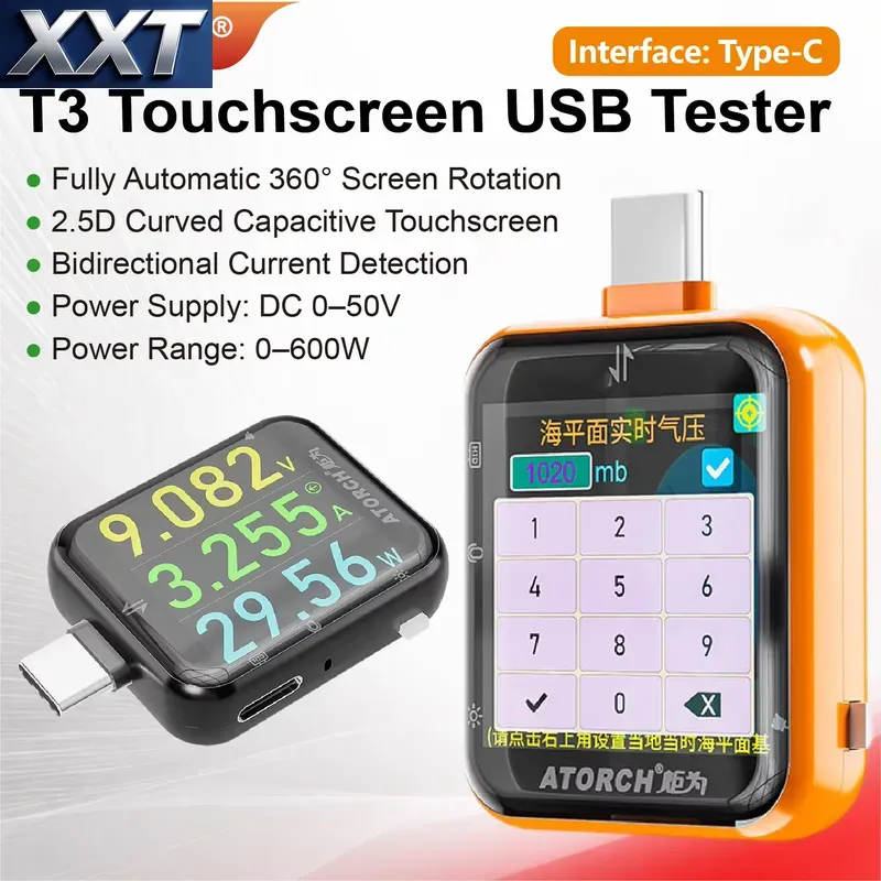 Testeur de puissance USB-C XXT - Power Tools Types avis et prix